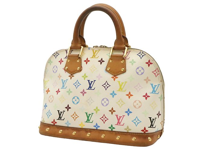 Borsa Louis Vuitton Monogram Multicolor Alma - vista 3