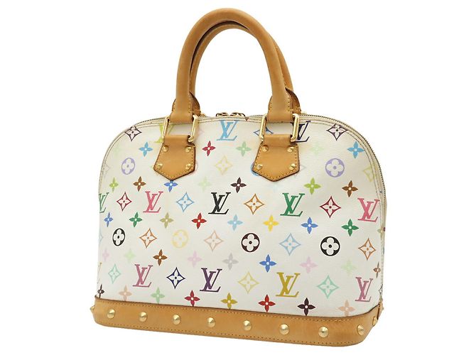 Borsa Louis Vuitton Monogram Multicolor Alma - vista 3