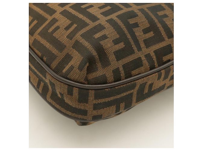 Fendi Schultertasche mit Zucca-Muster - Ansicht 4