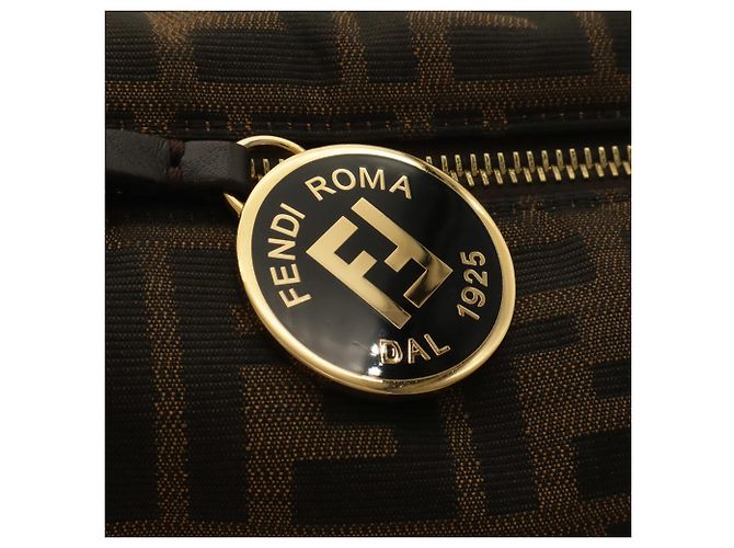 Fendi Schultertasche mit Zucca-Muster - Ansicht 7