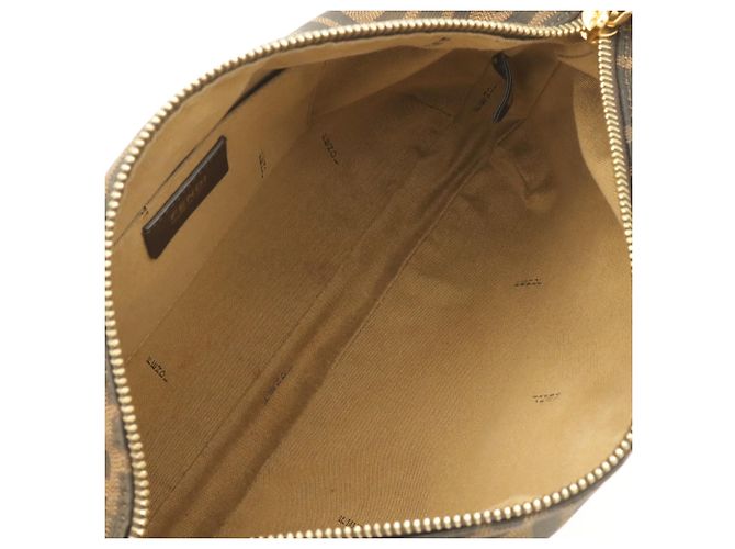 Fendi Schultertasche mit Zucca-Muster - Ansicht 8