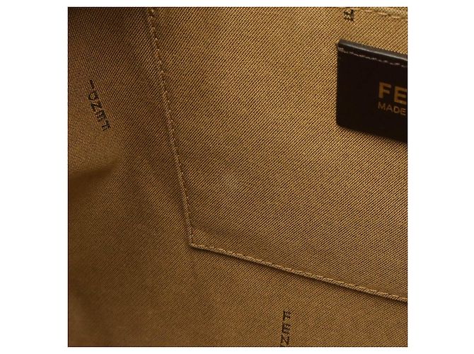 Fendi Schultertasche mit Zucca-Muster - Ansicht 9