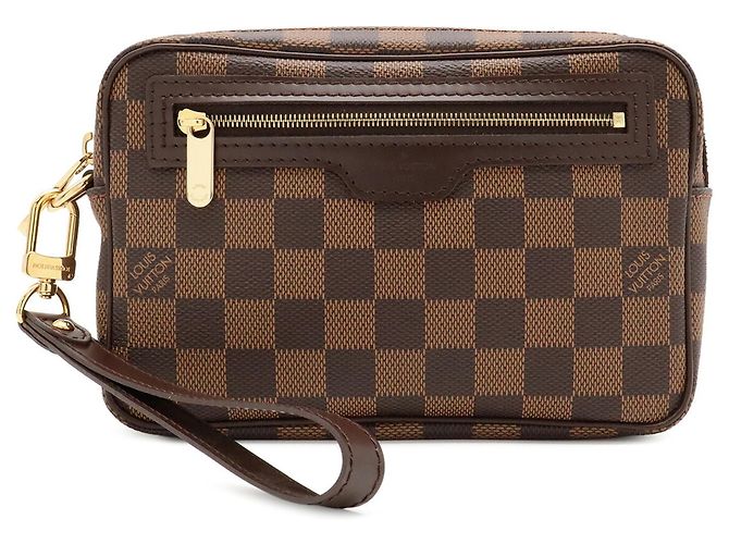 Louis Vuitton Damier Pochette Billet Macau Clutch Handbag - vista 2