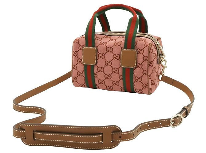 Borsa Gucci GG Canvas Sherry Line - vista 3