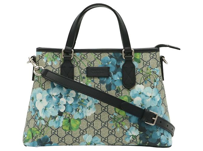 Borsa Tote Gucci GG Blooms - vista 2