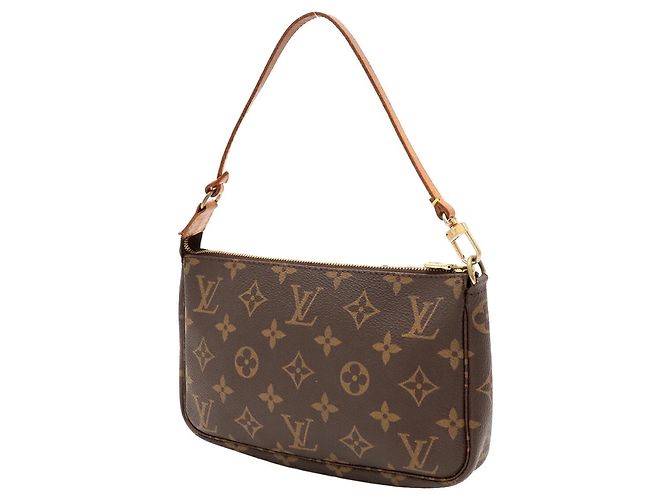 Borsa Louis Vuitton Monogram Pochette Accessoires - vista 3