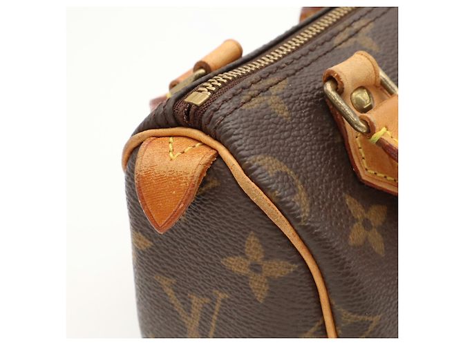 Borsa a mano Louis Vuitton Monogram Mini Speedy - vista 8
