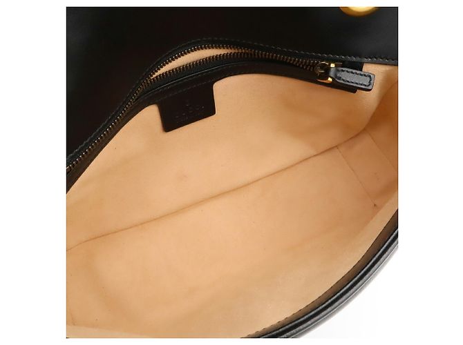 Borsa a spalla con catena GUCCI GG Marmont - vista 8