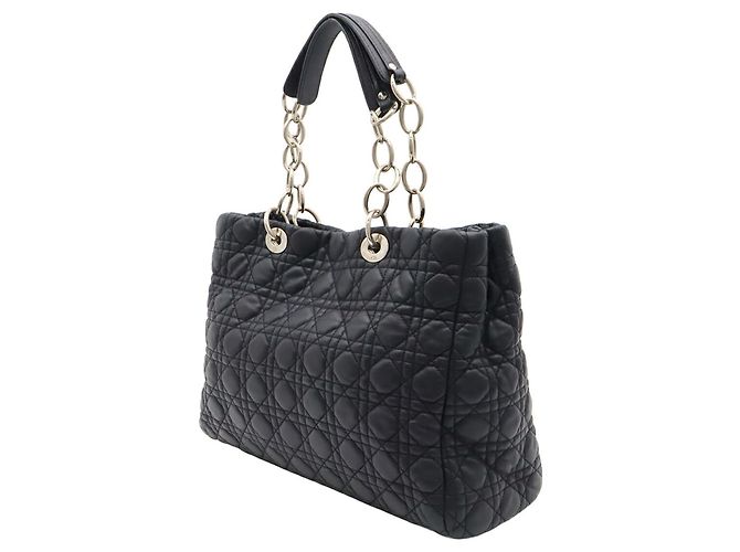 Borsa Tote Christian Dior Cannage - vista 3