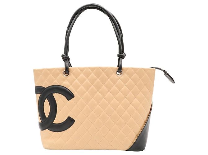 Borsa a spalla Tote Chanel Cambon Line Coco Mark Large - vista 2