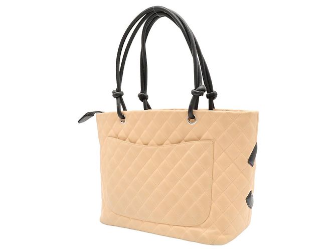 Borsa a spalla Tote Chanel Cambon Line Coco Mark Large - vista 3