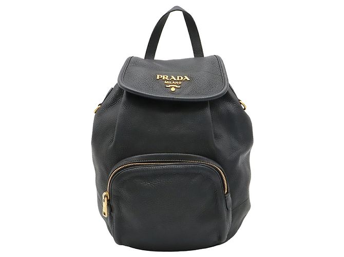 Prada Leder-Rucksack in Nero Black - Ansicht 2
