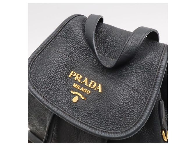 Prada Leder-Rucksack in Nero Black - Ansicht 5