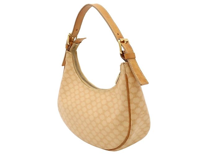 Céline Borsa Hobo a Mezzaluna Celine Macadam - vista 3
