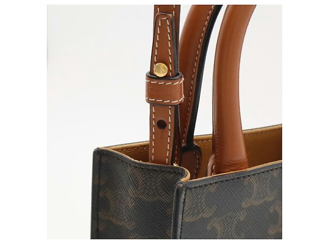 Céline Bolso CELINE Triomphe Mini Vertical Cabas - vista 5