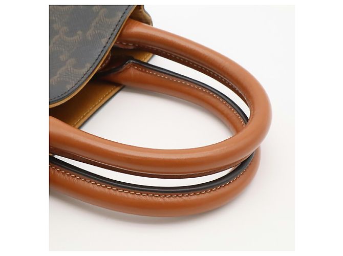 Céline Bolso CELINE Triomphe Mini Vertical Cabas - vista 6