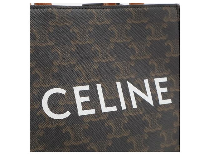 Céline Bolso CELINE Triomphe Mini Vertical Cabas - vista 9