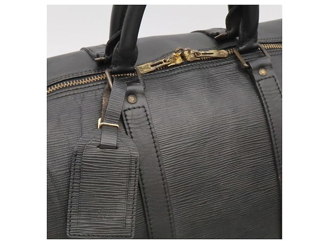 Borsa Boston Louis Vuitton Epi Keepall 55 - vista 6