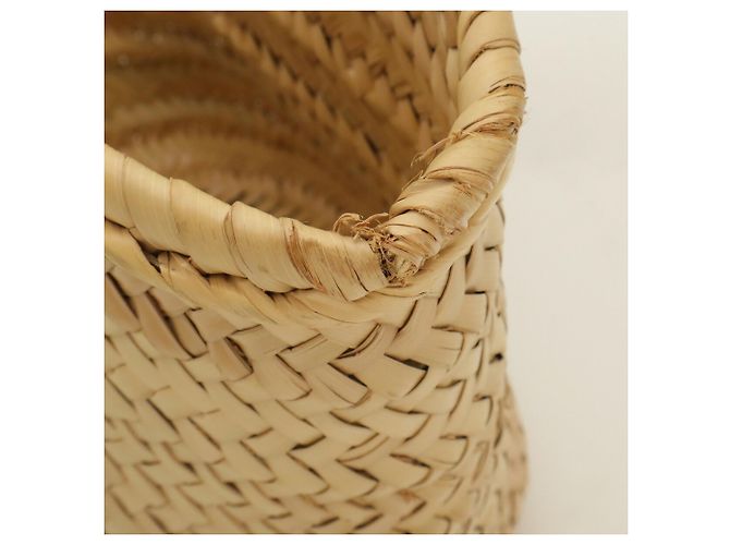 Borsa a cestino Loewe Large in pelle marrone - vista 5