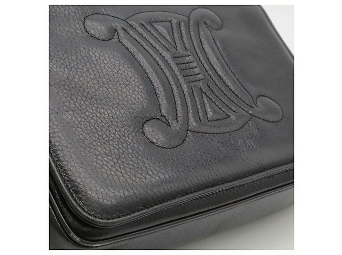 Céline Borsa a tracolla con catena Celine Macadam Triomphe - vista 10