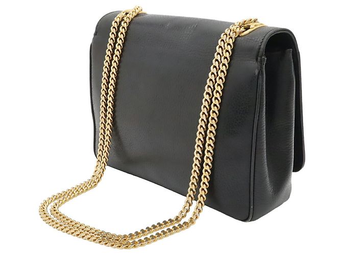Céline Borsa a tracolla con catena Celine Macadam Triomphe - vista 3