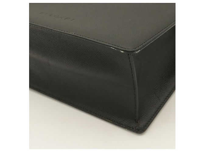 Bulgari Borsa a spalla Bvlgari in pelle nera - vista 4