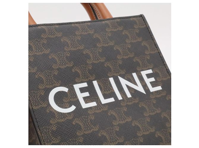 Céline Bolso Celine Triomphe Mini Vertical Cabas - vista 10