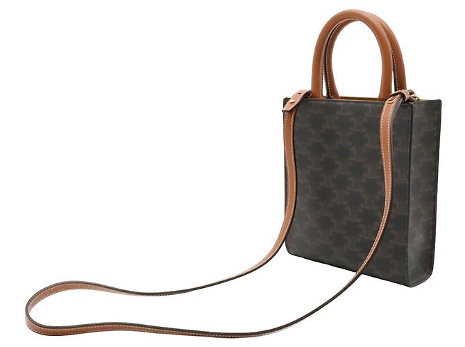 Céline Bolso Celine Triomphe Mini Vertical Cabas - vista 3