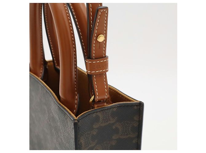 Céline Bolso Celine Triomphe Mini Vertical Cabas - vista 5