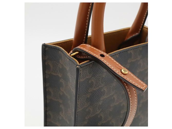 Céline Bolso Celine Triomphe Mini Vertical Cabas - vista 8