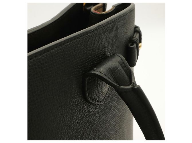 Borsa BURBERRY House Check Side - vista 7
