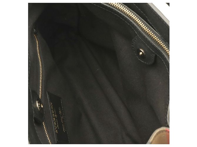 Borsa BURBERRY House Check Side - vista 9