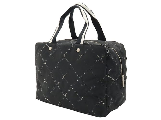 Chanel Travel Line Nylon Handtasche - Ansicht 3