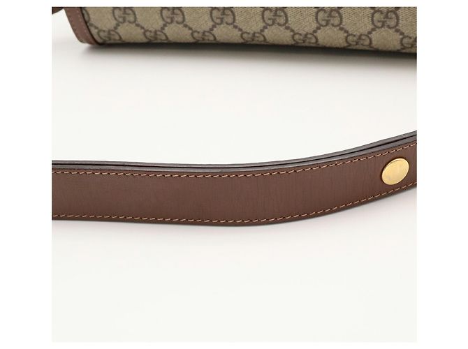 Borsa a tracolla Gucci Horsebit 1955 GG Supreme - vista 5