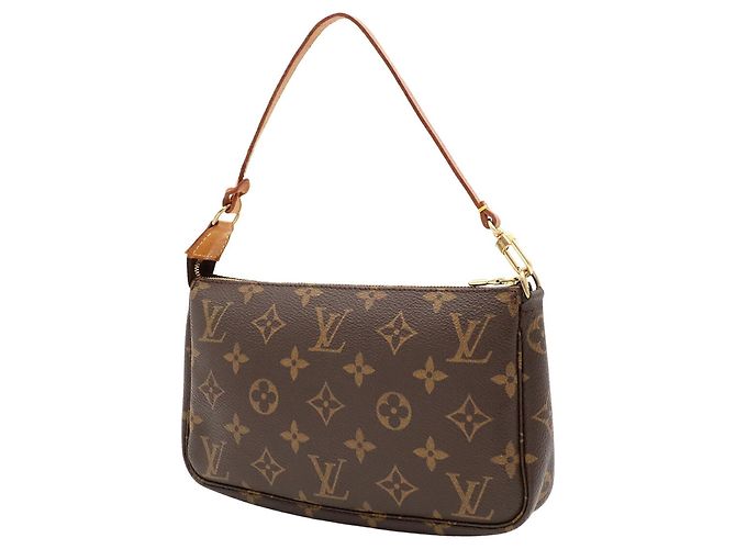 Borsa Louis Vuitton Monogram Pochette Accessoires - vista 3