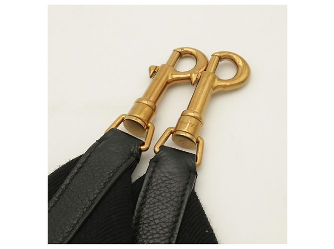 Céline Borsa a tracolla Celine Sangle Bucket Small - Pelle nera - vista 6