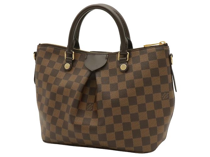 Borsa Louis Vuitton Damier Siena PM - vista 3