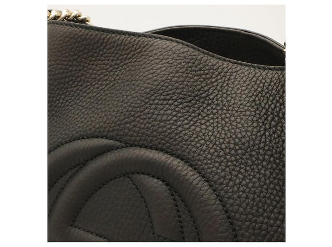 Borsa a catena Gucci Soho Interlocking G - vista 5