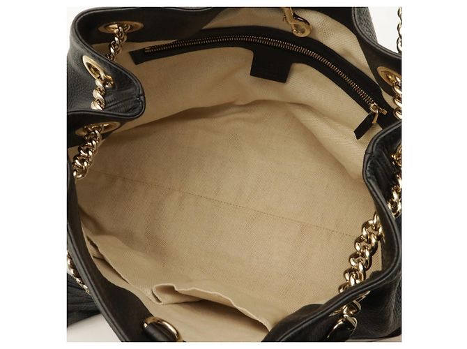Borsa a catena Gucci Soho Interlocking G - vista 8
