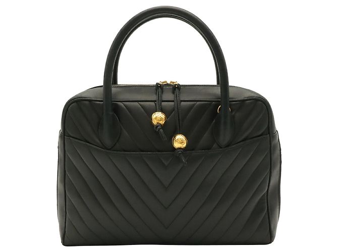 Borsa a mano/Tote Bag Chanel V-Stitch Coco Ball - vista 2