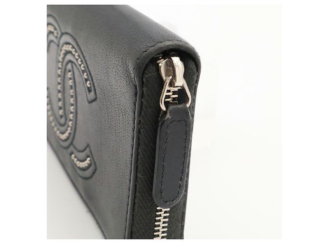 Portafoglio rotondo con borchie Chanel Coco Mark - vista 5