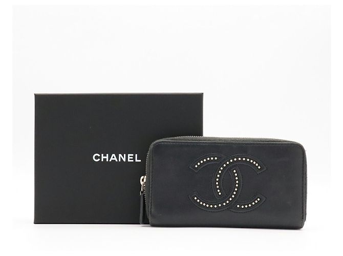 Portafoglio rotondo con borchie Chanel Coco Mark - vista 8