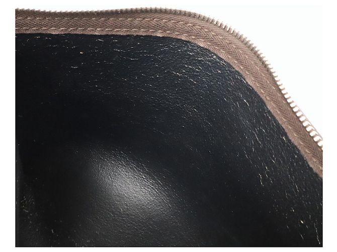 Tote Prada Shopper Schultertasche aus grauem Leder - Ansicht 8