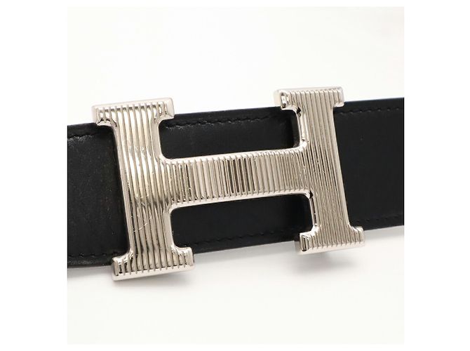 Hermès Hermes H-Storie H-Belt Reversible Box Calf Leather - vista 4