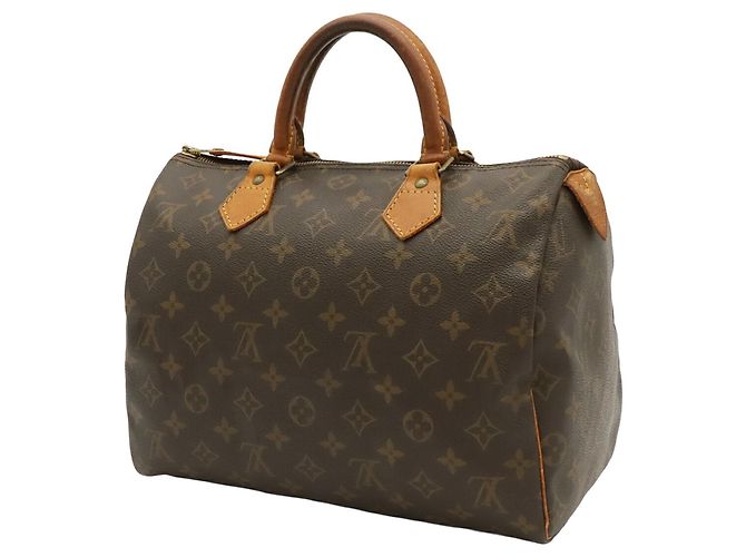 Borsa Louis Vuitton Monogram Speedy 30 - vista 3