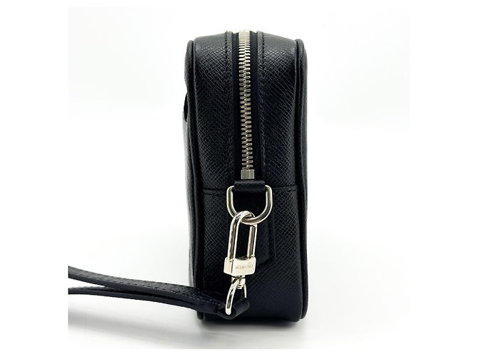 Pochette Louis Vuitton Kasai en cuir Taiga - vue 4