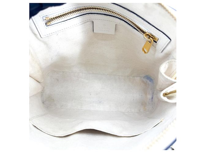 Gucci Horsebit 1955 Top Handle GG Coated Canvas with Leather Small - vista 5