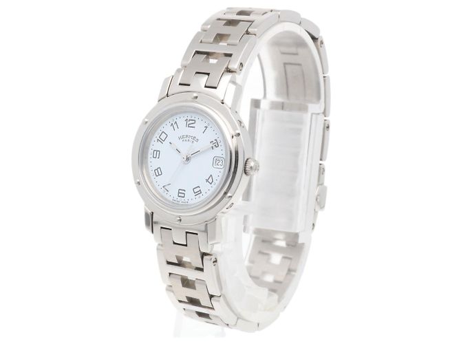 Hermès Reloj de mujer Hermes Clipper de acero inoxidable quartz - vista 2