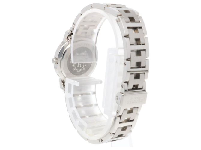 Hermès Reloj de mujer Hermes Clipper de acero inoxidable quartz - vista 4