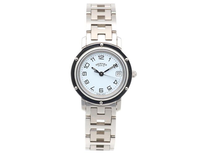 Hermès Reloj de mujer Hermes Clipper de acero inoxidable quartz - vista 7